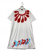 COMME des GARCONS HOMME PLUSコムデギャルソンオムプリュス）の古着「プリントTシャツ」｜ホワイト