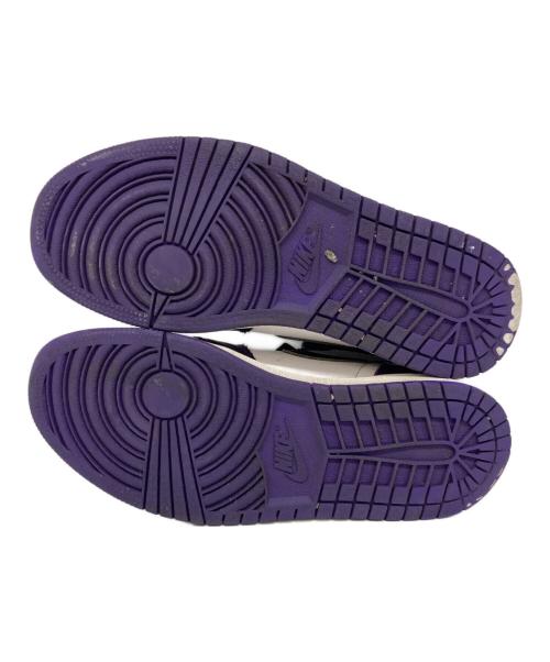 NIKE（ナイキ）NIKE (ナイキ) AIR JORDAN 1 RETRO HIGH OG COURT PURPLE パープル サイズ:27の古着・服飾アイテム