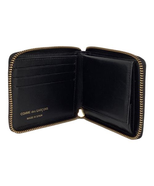 COMME des GARCONS（コムデギャルソン）COMME des GARCONS (コムデギャルソン) ラウンドジップウォレット ブラックの古着・服飾アイテム