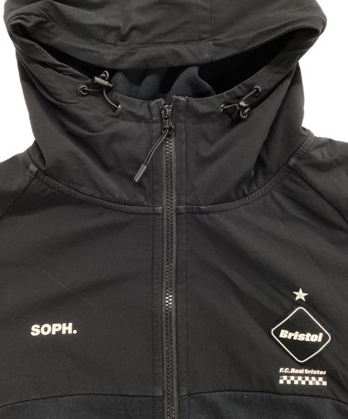 F.C.R.B.（エフシーレアルブリストル）F.C.R.B. (エフシーレアルブリストル) VENTILATION HOODIE ブラック サイズ:Mの古着・服飾アイテム