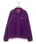 SUPREMEシュプリーム）の古着「Corduroy Zip Jacket」｜パープル