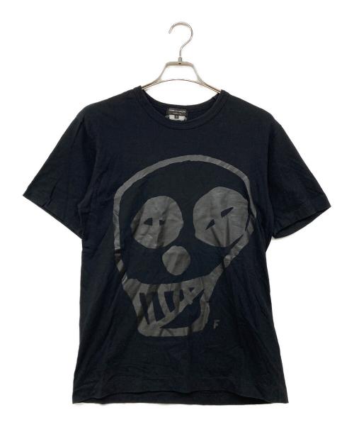 COMME des GARCONS HOMME PLUS（コムデギャルソンオムプリュス）COMME des GARCONS HOMME PLUS (コムデギャルソンオムプリュス) プリントTシャツ ブラック サイズ:Sの古着・服飾アイテム
