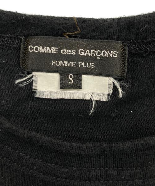 COMME des GARCONS HOMME PLUS（コムデギャルソンオムプリュス）COMME des GARCONS HOMME PLUS (コムデギャルソンオムプリュス) プリントTシャツ ブラック サイズ:Sの古着・服飾アイテム