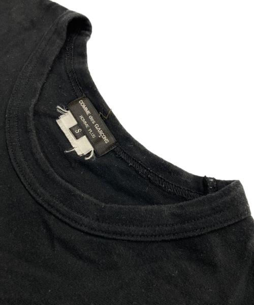 COMME des GARCONS HOMME PLUS（コムデギャルソンオムプリュス）COMME des GARCONS HOMME PLUS (コムデギャルソンオムプリュス) プリントTシャツ ブラック サイズ:Sの古着・服飾アイテム