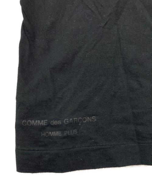 COMME des GARCONS HOMME PLUS（コムデギャルソンオムプリュス）COMME des GARCONS HOMME PLUS (コムデギャルソンオムプリュス) プリントTシャツ ブラック サイズ:Sの古着・服飾アイテム