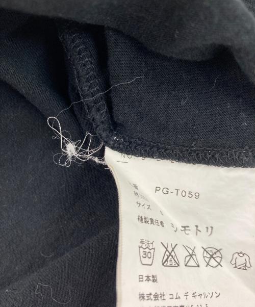 COMME des GARCONS HOMME PLUS（コムデギャルソンオムプリュス）COMME des GARCONS HOMME PLUS (コムデギャルソンオムプリュス) プリントTシャツ ブラック サイズ:Sの古着・服飾アイテム