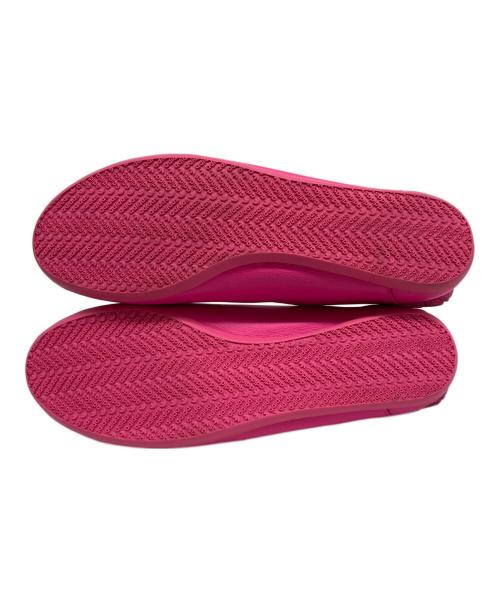 adidas（アディダス）adidas (アディダス) JEREMY SCOTT (ジェレミースコット) ウィングフラットシューズ ピンク サイズ:24.5の古着・服飾アイテム