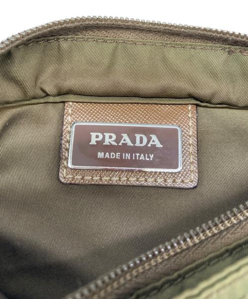PRADA（プラダ）PRADA (プラダ) ショルダーバッグ オリーブの古着・服飾アイテム