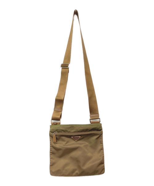 PRADA（プラダ）PRADA (プラダ) ショルダーバッグ オリーブの古着・服飾アイテム