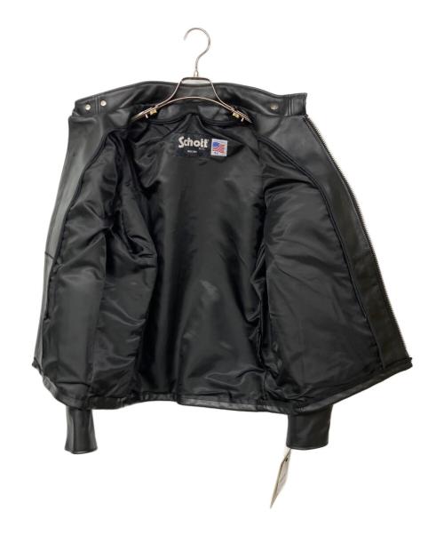 Schott（ショット）Schott (ショット) ライナー付シングルライダースジャケット ブラック サイズ:42の古着・服飾アイテム