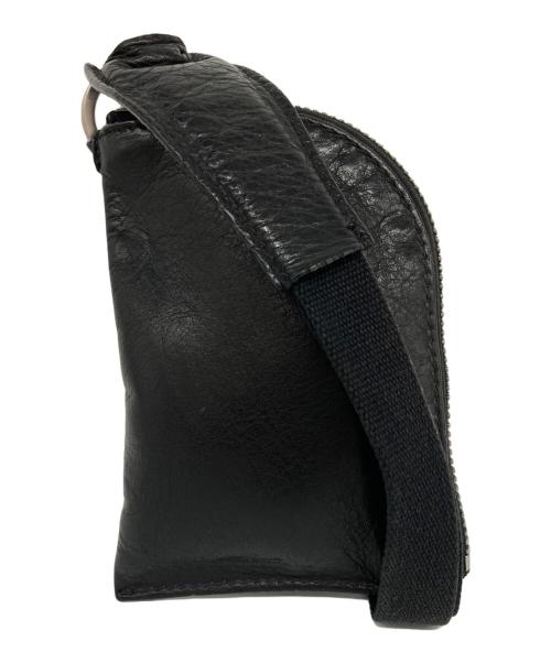 RICK OWENS（リックオウエンス）RICK OWENS (リックオウエンス) NECK WALLET ブラックの古着・服飾アイテム