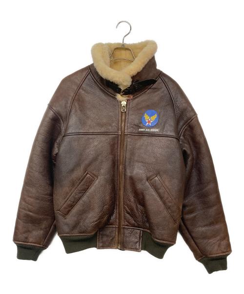 USED（ユーズド）USED (ユーズド) B-3ジャケット ブラウン サイズ:Lの古着・服飾アイテム