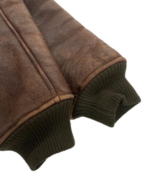 USED（ユーズド）USED (ユーズド) B-3ジャケット ブラウン サイズ:Lの古着・服飾アイテム