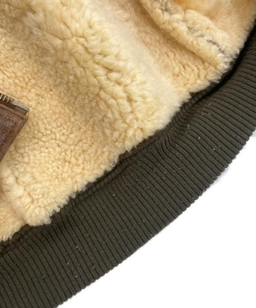 USED（ユーズド）USED (ユーズド) B-3ジャケット ブラウン サイズ:Lの古着・服飾アイテム