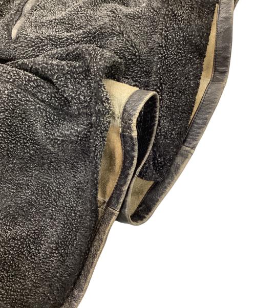 J.CREW（ジェイクルー）J.CREW (ジェイクルー) レザージップジャケット ブラック サイズ:Lの古着・服飾アイテム