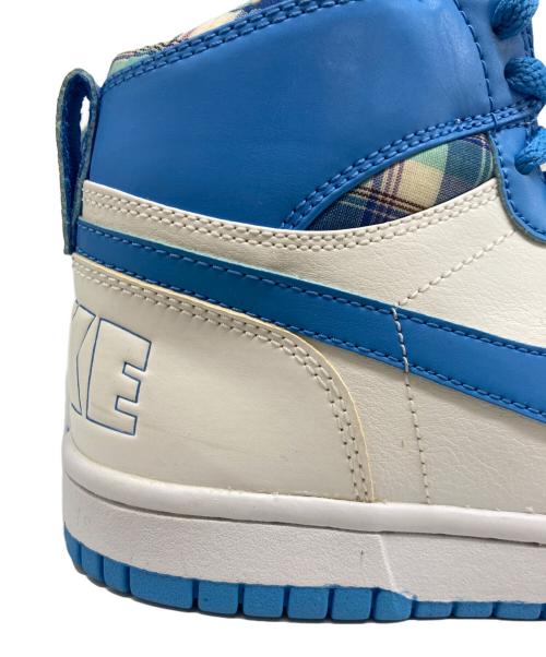 NIKE（ナイキ）NIKE (ナイキ) BIG NIKE High ブルー サイズ:23.5 未使用品の古着・服飾アイテム