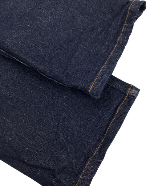 Eaphi（エフィ）eaphi (エフィ) WAVE DESIGN HIGH WAIST DENIM/ウェーブデザインハイウェストデニム ブルー サイズ:2の古着・服飾アイテム