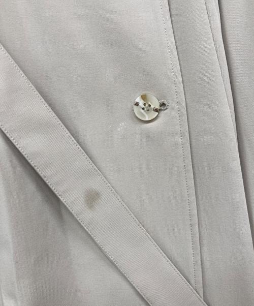 HER LIP TO（ハーリップトゥ）Her lip to (ハーリップトゥ) Classical Open Sleeve Trench Coat/トレンチコート ベージュ サイズ:Mの古着・服飾アイテム