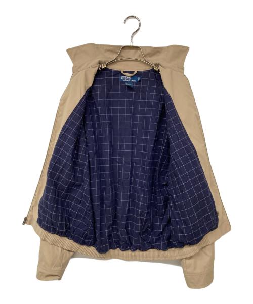 POLO RALPH LAUREN（ポロ・ラルフローレン）POLO RALPH LAUREN (ポロ・ラルフローレン) ポニー刺繍スイングトップ ベージュ サイズ:Sの古着・服飾アイテム