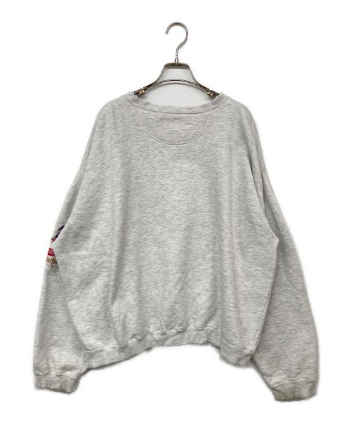 marlboro（マルボロ）Marlboro (マルボロ) リザード刺繍スウェット グレー サイズ:XXLの古着・服飾アイテム