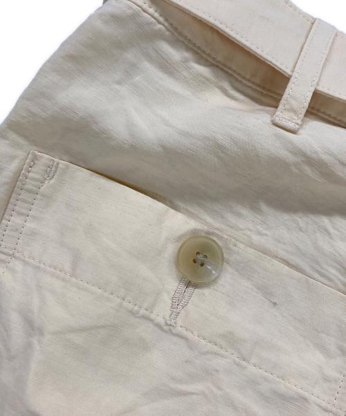 AURALEE（オーラリー）AURALEE (オーラリー) HIGH DENSITY FINX LINEN WEATHER PANTS ベージュ サイズ:1の古着・服飾アイテム