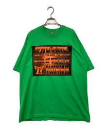 COME TEES（カムティーズ）の古着「プリントTシャツ」｜グリーン