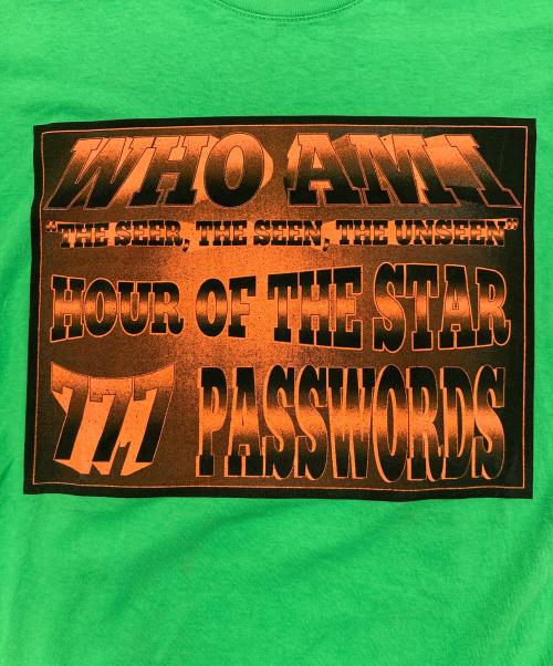 COME TEES（カムティーズ）COME TEES (カムティーズ) プリントTシャツ グリーン サイズ:表記無しの古着・服飾アイテム