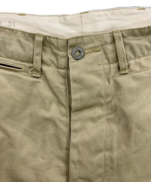 BUZZ RICKSON'S（バズリクソンズ）Buzz Rickson's (バズリクソンズ) EARLY MILITARY CHINOS/チノパンツ ベージュ サイズ:W31L34の古着・服飾アイテム