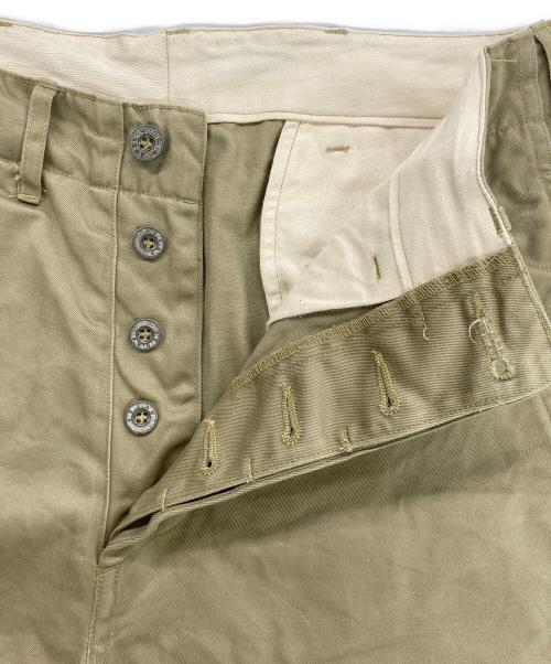BUZZ RICKSON'S（バズリクソンズ）Buzz Rickson's (バズリクソンズ) EARLY MILITARY CHINOS/チノパンツ ベージュ サイズ:W31L34の古着・服飾アイテム