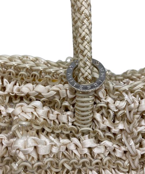 ANTEPRIMA（アンテプリマ）ANTEPRIMA (アンテプリマ) ワイヤーハンドバッグ ベージュの古着・服飾アイテム