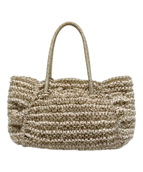 ANTEPRIMA（アンテプリマ）ANTEPRIMA (アンテプリマ) ワイヤーハンドバッグ ベージュの古着・服飾アイテム