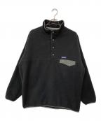 Patagoniaパタゴニア）の古着「シンチラ・スナップT・プルオーバー」｜ブラック