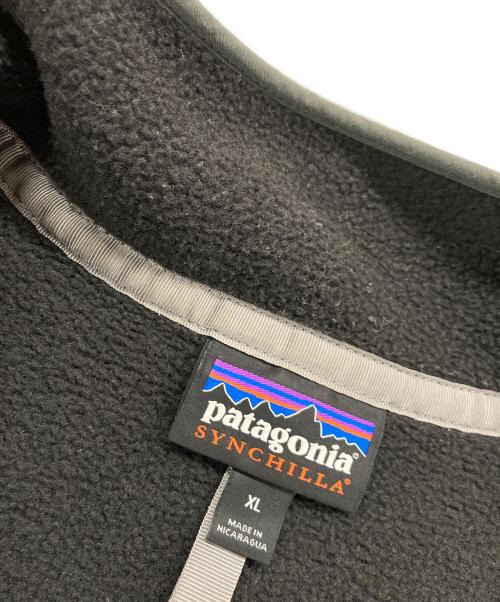Patagonia（パタゴニア）Patagonia (パタゴニア) シンチラ・スナップT・プルオーバー ブラック サイズ:XLの古着・服飾アイテム