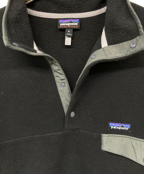 Patagonia（パタゴニア）Patagonia (パタゴニア) シンチラ・スナップT・プルオーバー ブラック サイズ:XLの古着・服飾アイテム