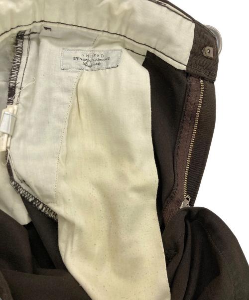 UNUSED（アンユーズド）UNUSED (アンユーズド) Dickies (ディッキーズ) ベルテッドパンツ ブラウン サイズ:2の古着・服飾アイテム