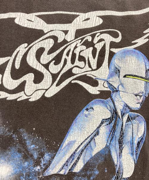 SAINT MICHAEL（セントマイケル）SAINT MICHAEL (セントマイケル) SS TEE SORAYAMA グレー サイズ:XXLの古着・服飾アイテム