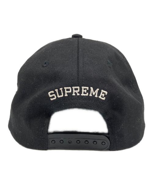 SUPREME（シュプリーム）SUPREME (シュプリーム) Italia 6-Panel/キャップ ブラックの古着・服飾アイテム
