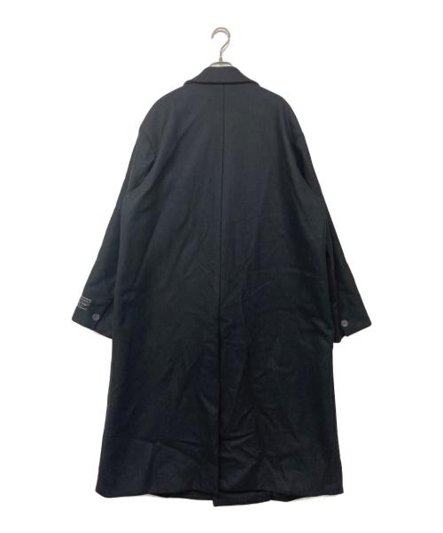 MAISON SPECIAL（メゾンスペシャル）MAISON SPECIAL (メゾンスペシャル) Super140s Prime-Over Melton Chesterfield Coat ブラック サイズ:02の古着・服飾アイテム