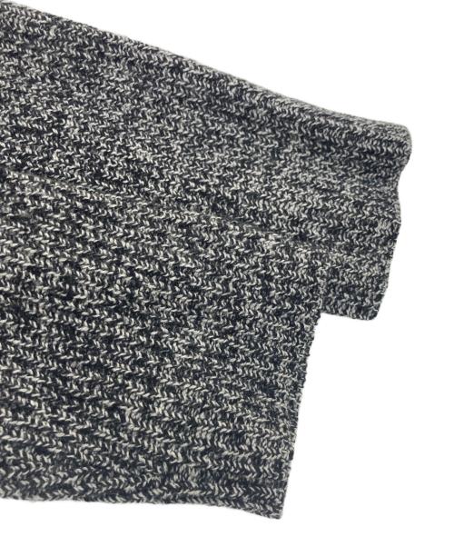 DEVOA（デヴォア）DEVOA (デヴォア) High neck knit cashmere Melange ブラック サイズ:3の古着・服飾アイテム