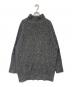 DEVOA (デヴォア) High neck knit cashmere Melange ブラック サイズ:3：26000円