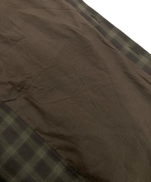 DEVOA（デヴォア）DEVOA (デヴォア) チェックシャツ ブラウン サイズ:3の古着・服飾アイテム