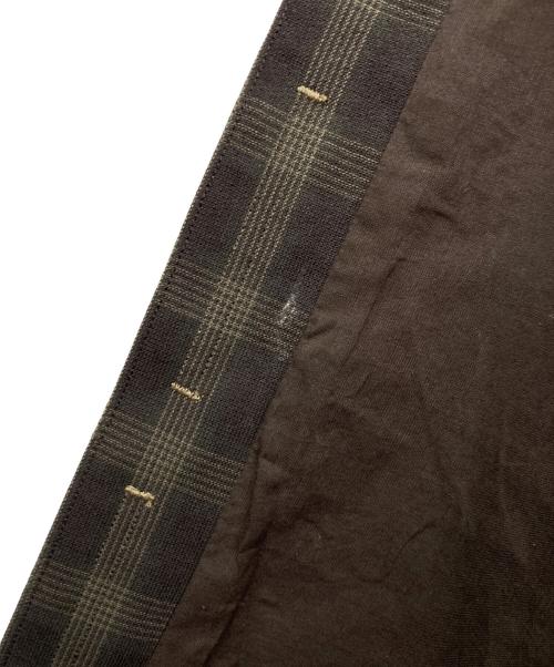 DEVOA（デヴォア）DEVOA (デヴォア) チェックシャツ ブラウン サイズ:3の古着・服飾アイテム