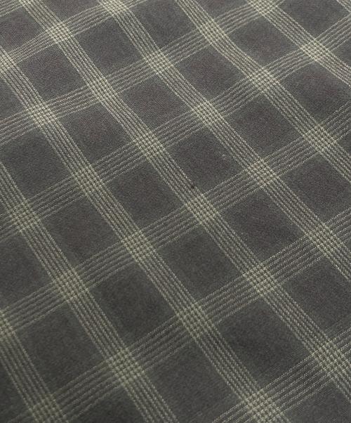 DEVOA（デヴォア）DEVOA (デヴォア) チェックシャツ ブラウン サイズ:3の古着・服飾アイテム