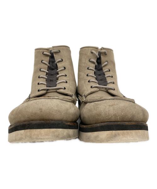 DEVOA（デヴォア）DEVOA (デヴォア) サイドジップブーツ ベージュ サイズ:42の古着・服飾アイテム