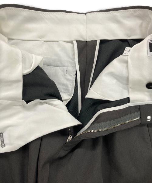 H BEAUTY&YOUTH（エイチ ビューティー&ユース）H BEAUTY&YOUTH (エイチ ビューティー&ユース) センタークリースパンツ グレー サイズ:SMALLの古着・服飾アイテム