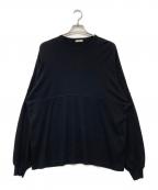 ULTERIORアルテリア）の古着「ハニカム フットボールTシャツ」｜ブラック