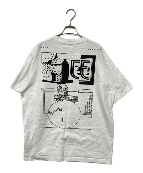 C.E（シーイー）C.E (シーイー キャブエンプト) MD Obligations T/プリントTシャツ ホワイト サイズ:XLの古着・服飾アイテム