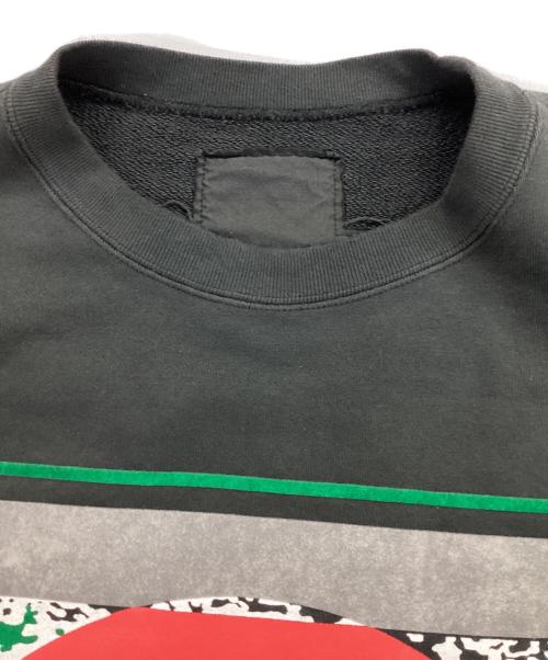 C.E（シーイー）C.E (シーイー キャブエンプト) OVERDYE MD xoxoA CREW NECK ブラック サイズ:XLの古着・服飾アイテム