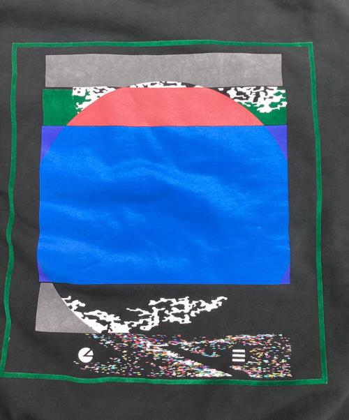 C.E（シーイー）C.E (シーイー キャブエンプト) OVERDYE MD xoxoA CREW NECK ブラック サイズ:XLの古着・服飾アイテム