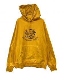 BOWWOW（バウワウ）の古着「USMC BULLDOG HOODIE」｜イエロー